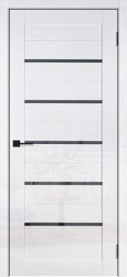 Т4 Белый глянец ДО 2000*600 ст. черное